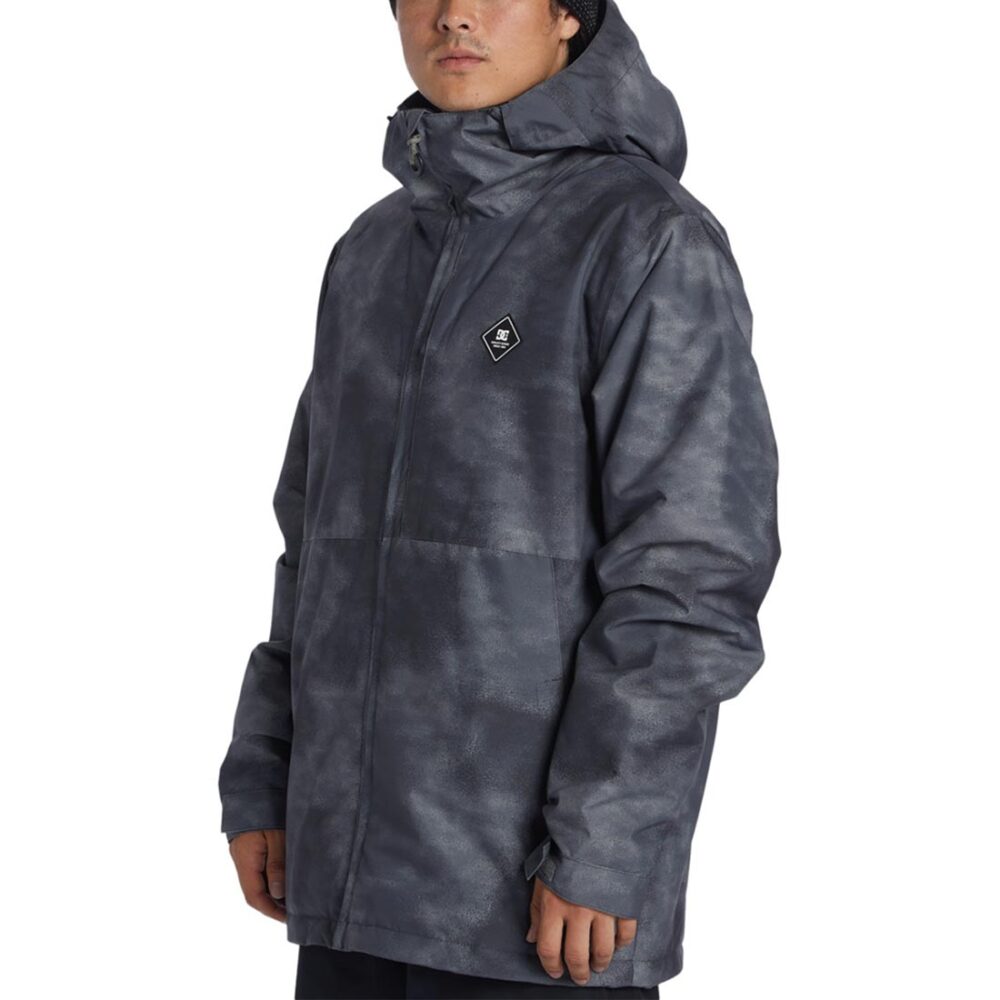 DC Basis Print Snow Jacket - Overspray
