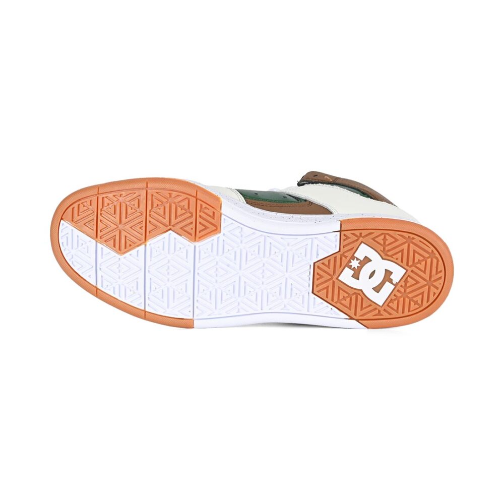 DC Cure High-Top Skate Shoes - Brown/Tan