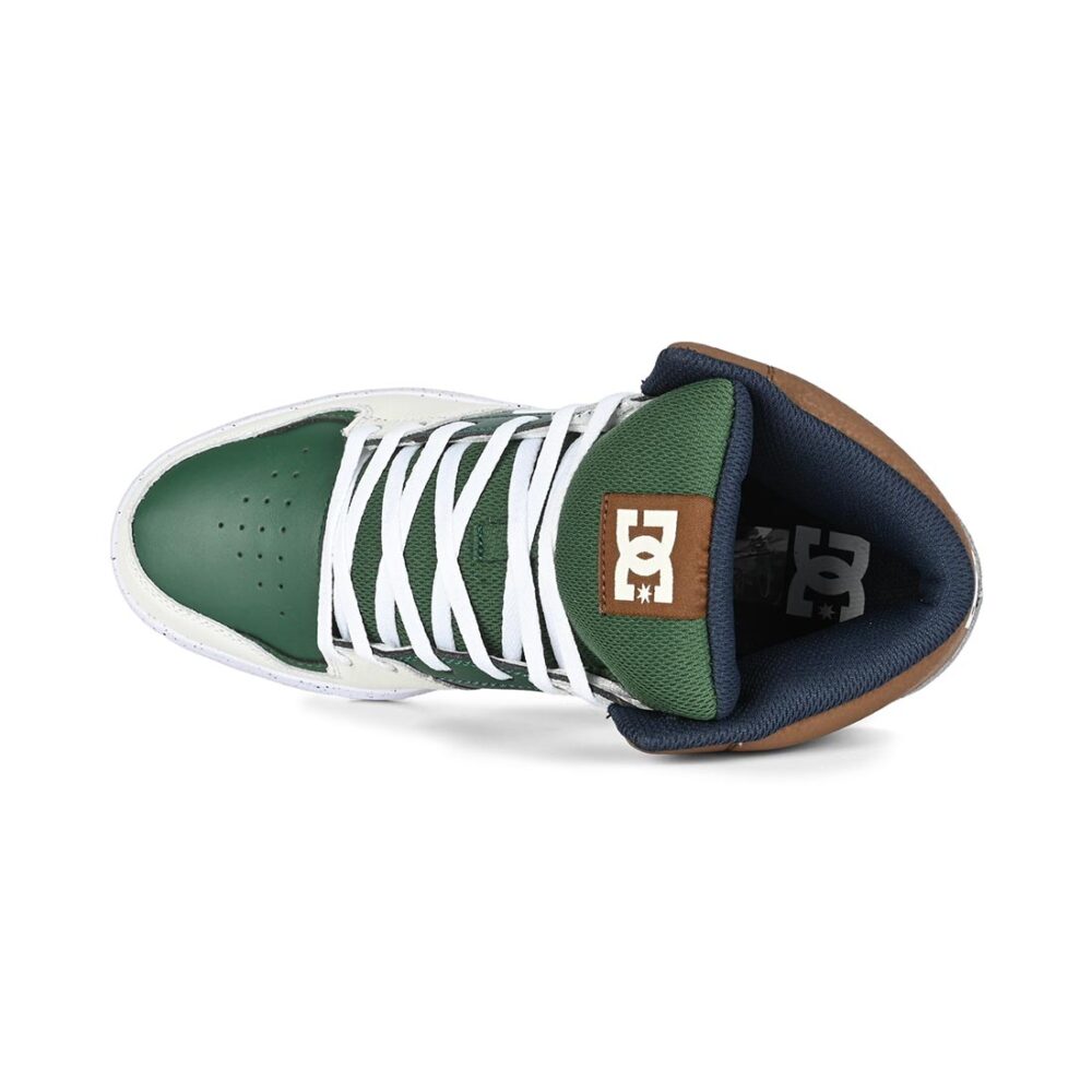 DC Cure High-Top Skate Shoes - Brown/Tan