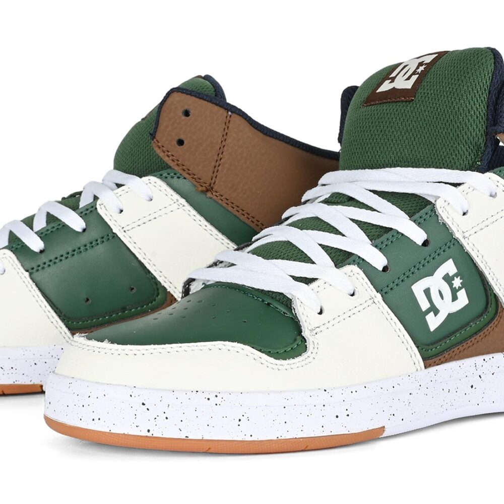 DC Cure High-Top Skate Shoes - Brown/Tan