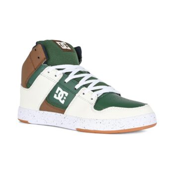 DC Cure High-Top Skate Shoes - Brown/Tan