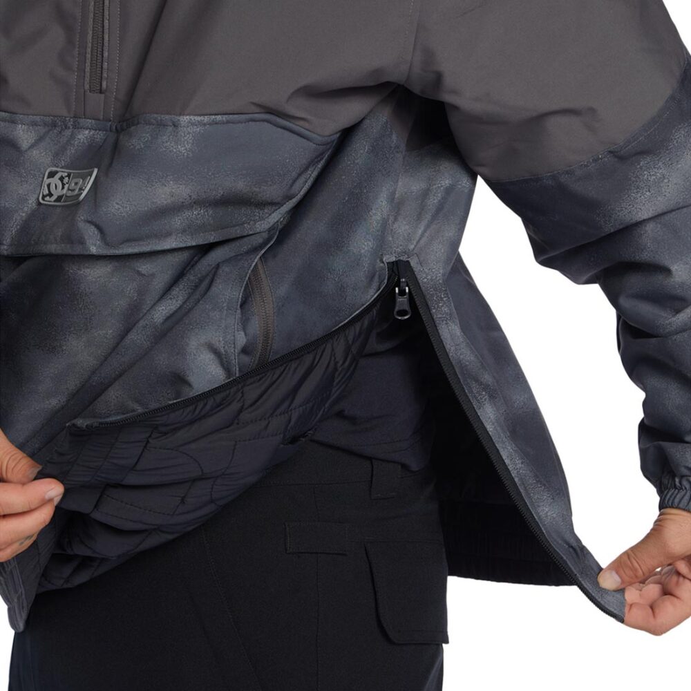 DC Nexus Reversible Anorak Snow Jacket - Magnet