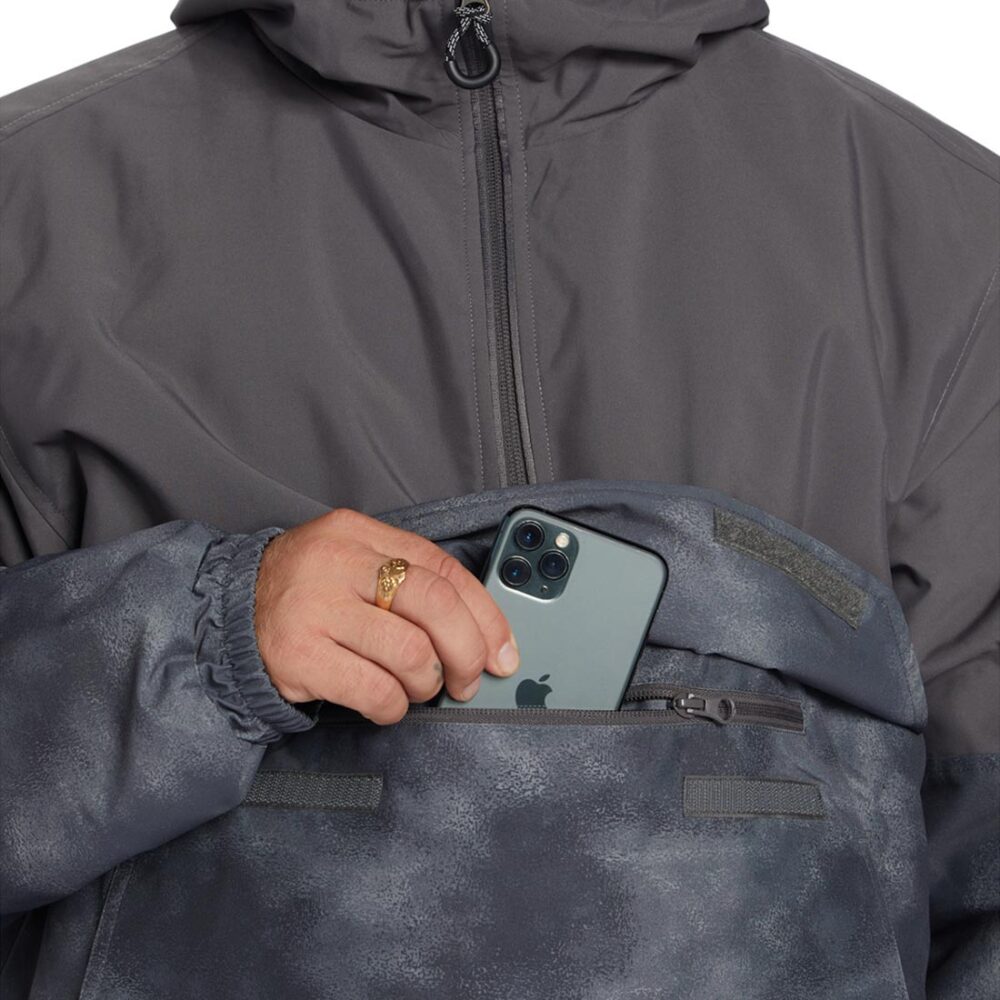 DC Nexus Reversible Anorak Snow Jacket - Magnet