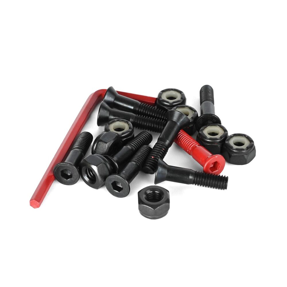 Element 7/8" Allen Truck Bolts - Black/Red