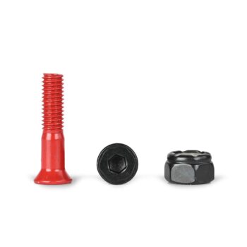 Element 7/8" Allen Truck Bolts - Black/Red