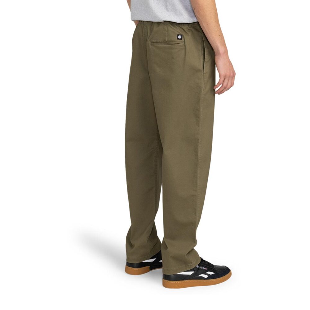 Element Chillin Classic Elasticated Pants - Kalamata
