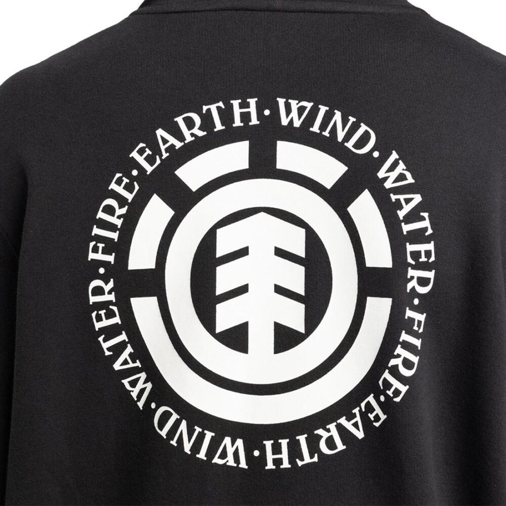 Element Seal BP Pullover Hoodie - Off Black