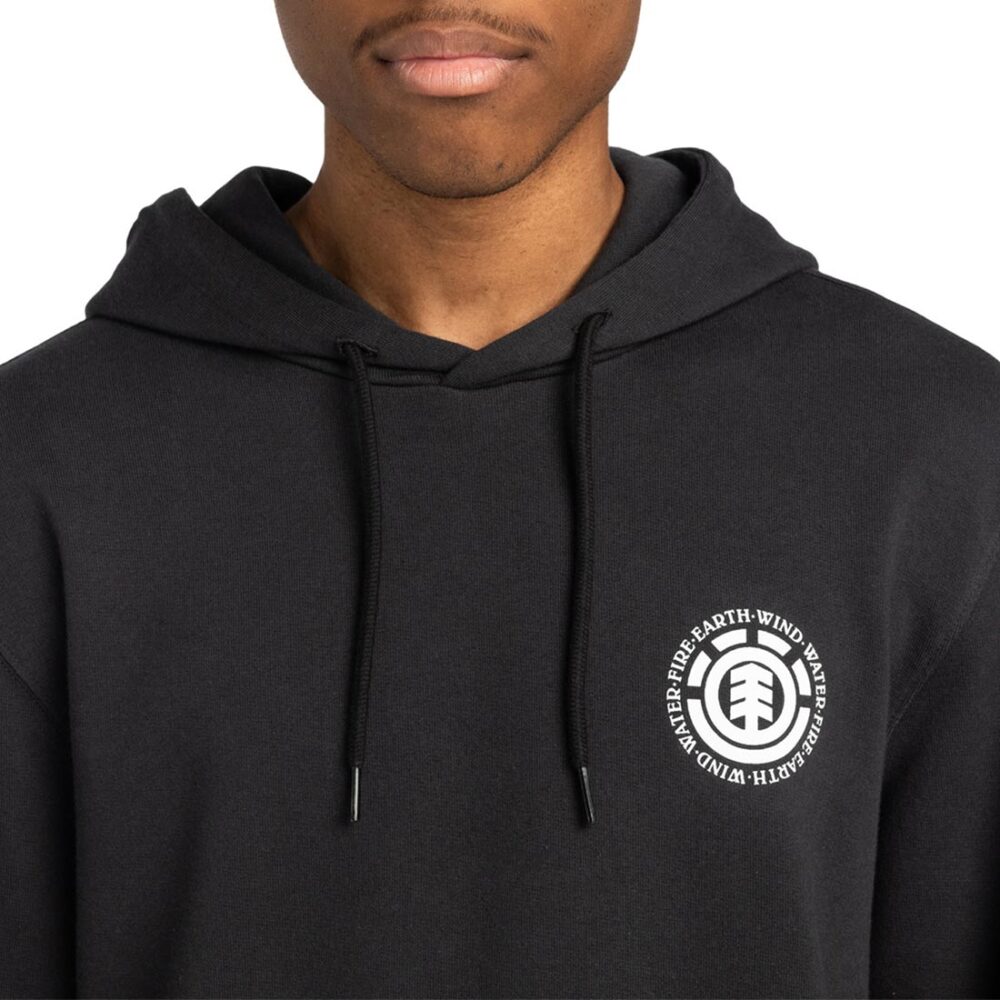 Element Seal BP Pullover Hoodie - Off Black