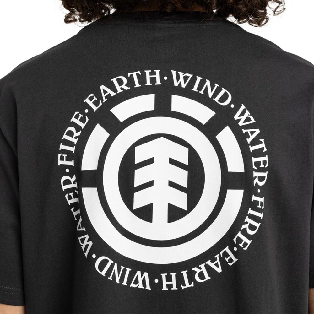 Element Seal BP S/S T-Shirt - Off Black