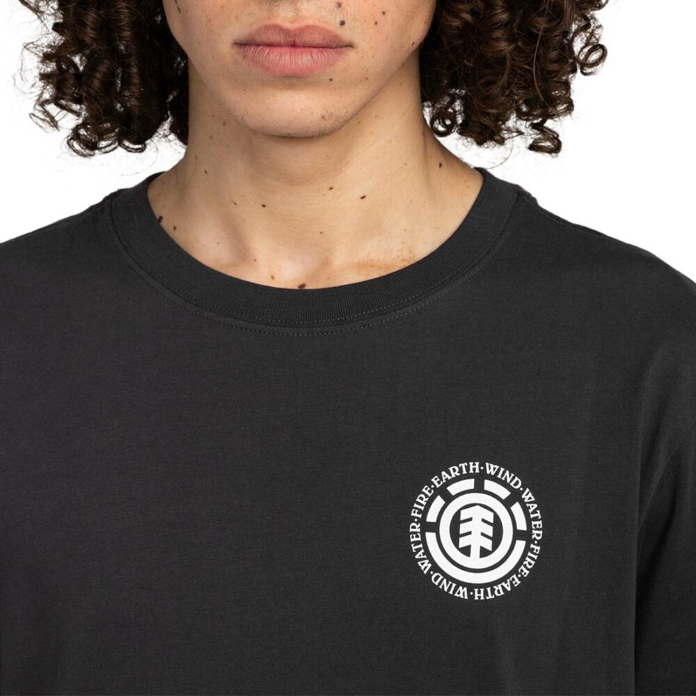 Element Seal BP S/S T-Shirt - Off Black