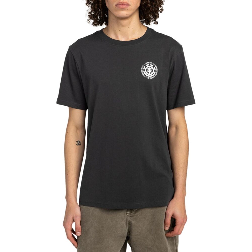 Element Seal BP S/S T-Shirt - Off Black