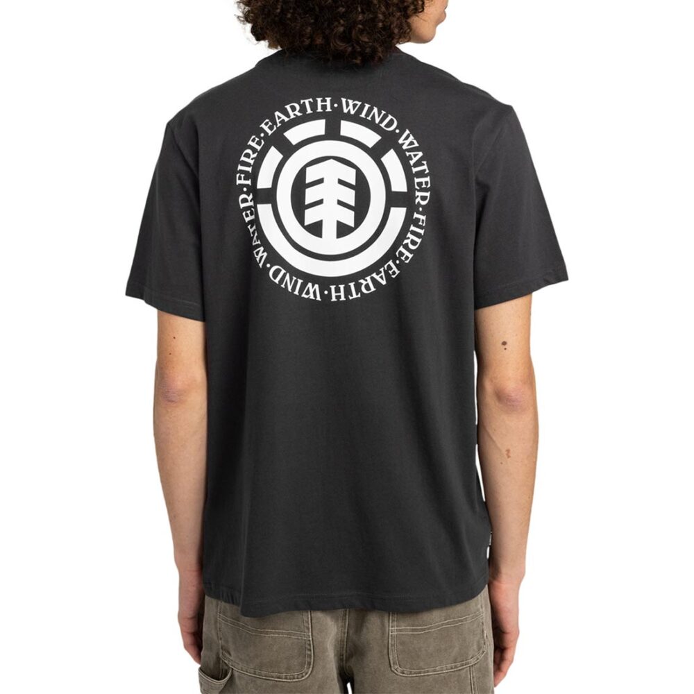 Element Seal BP S/S T-Shirt - Off Black