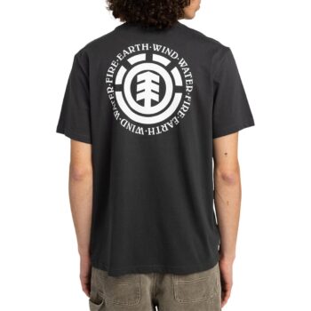 Element Seal BP S/S T-Shirt - Off Black