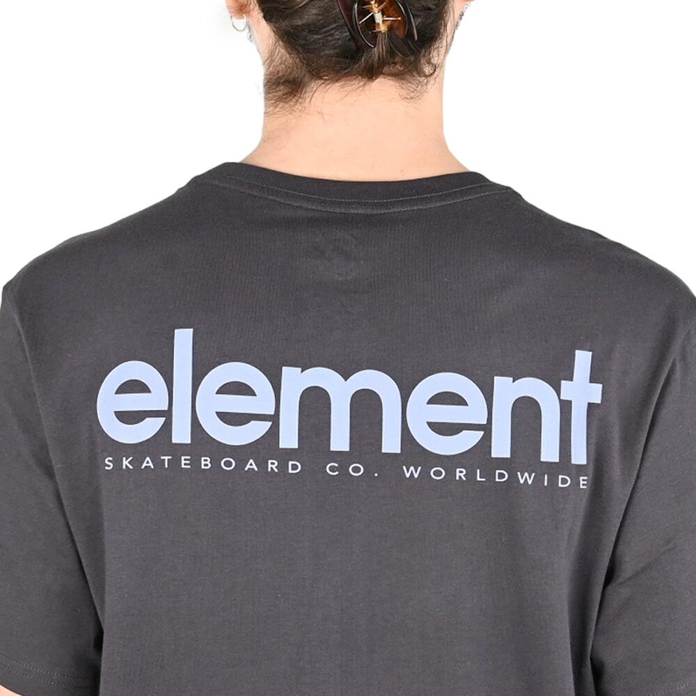 Element Simple Logo S/S T-Shirt - Off Black
