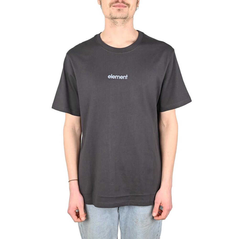 Element Simple Logo S/S T-Shirt - Off Black