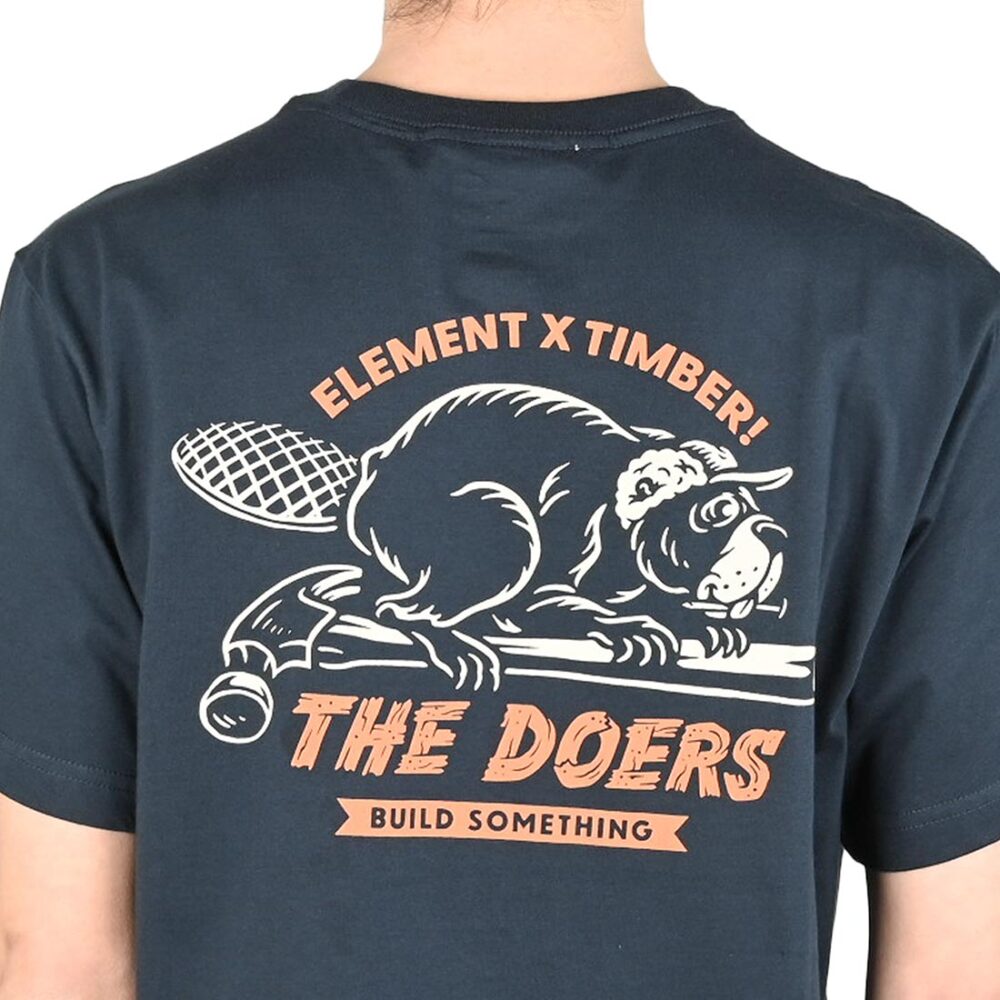 Element x Timber Builder S/S T-Shirt - Eclipse Navy
