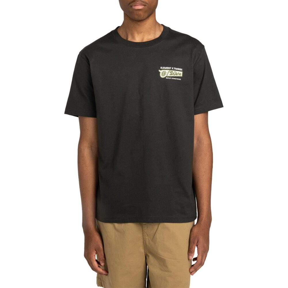 Element x Timber Icon S/S T-Shirt - Off Black