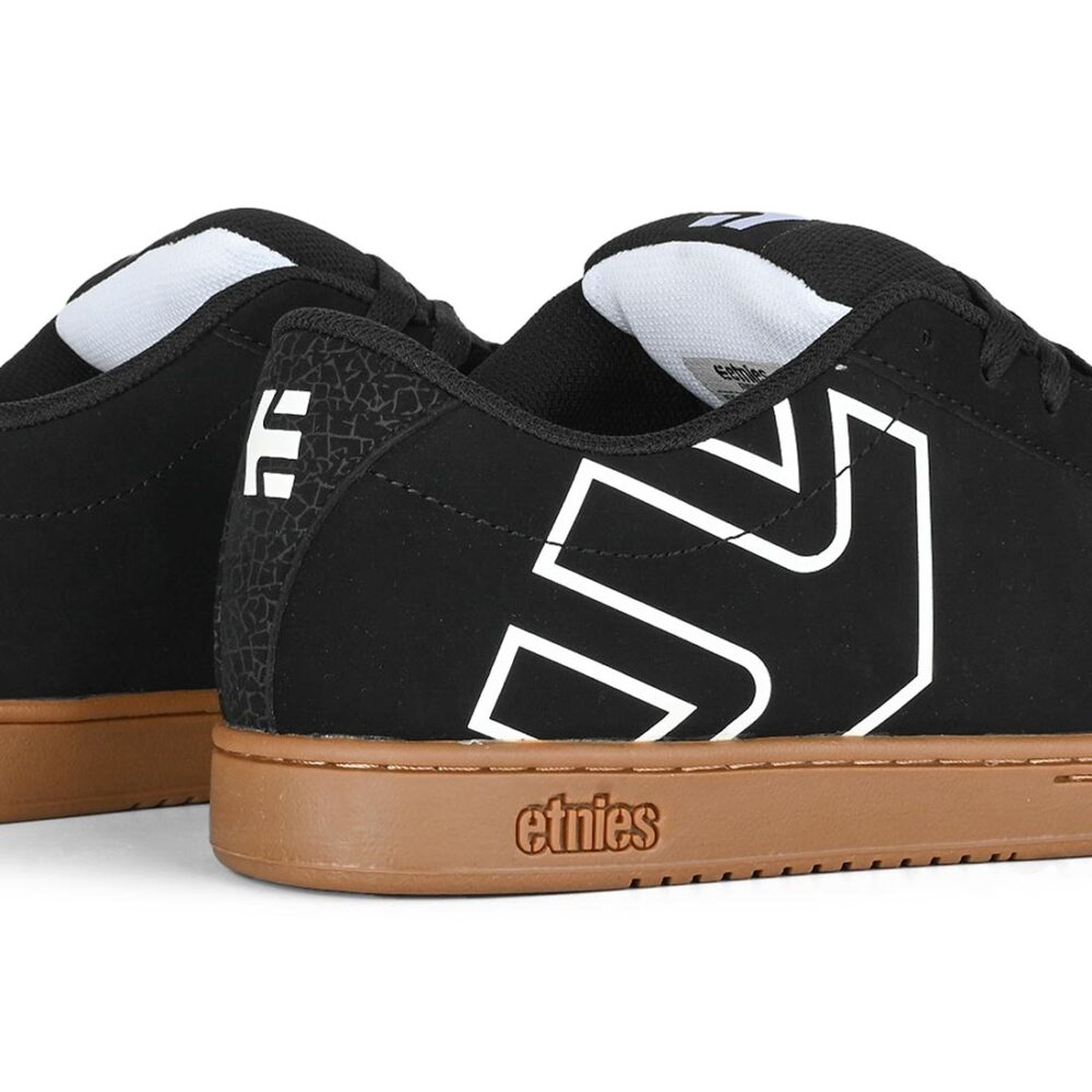 Etnies Kingpin 2 Skate Shoes - Black/White/Gum