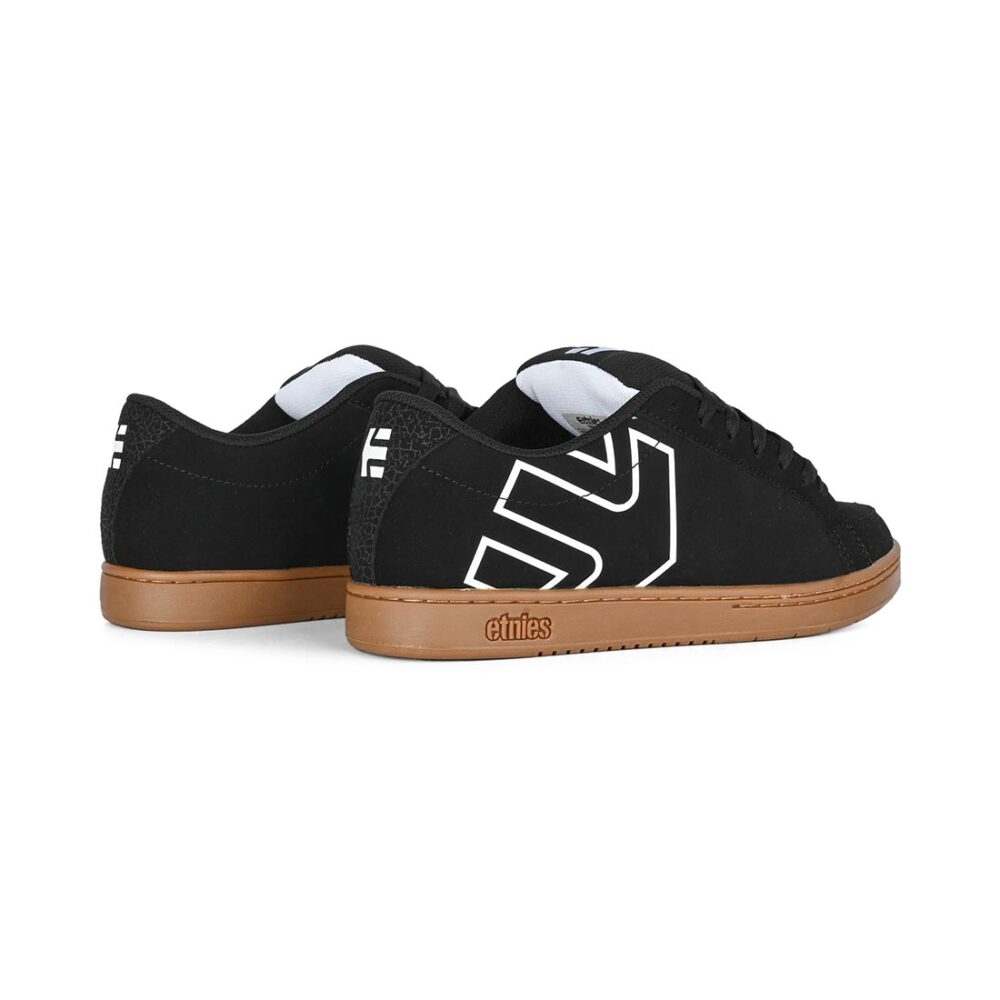 Etnies Kingpin 2 Skate Shoes - Black/White/Gum
