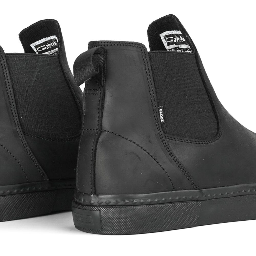 Globe Dover II Skate Shoes - Black Crazyhorse