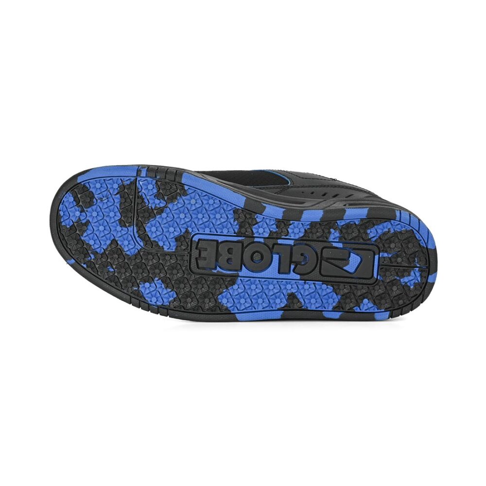 Globe Fusion Skate Shoes - Black/Blue/Mosaic
