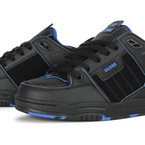 Globe Fusion Skate Shoes - Black/Blue/Mosaic