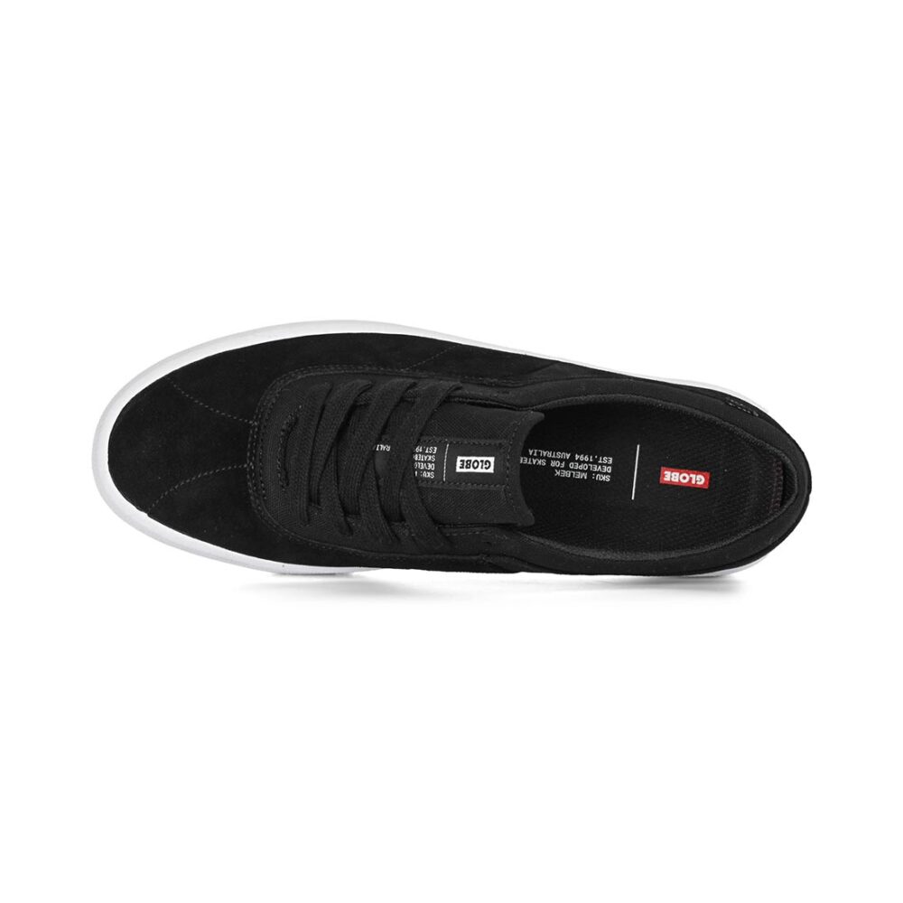 Globe Melbek Skate Shoes - Black/White