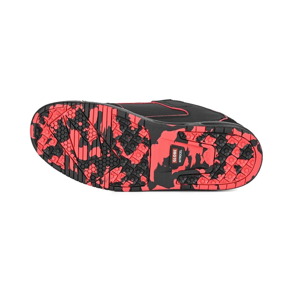 Globe Sabre Skate Shoes - Black/Red/Mosaic