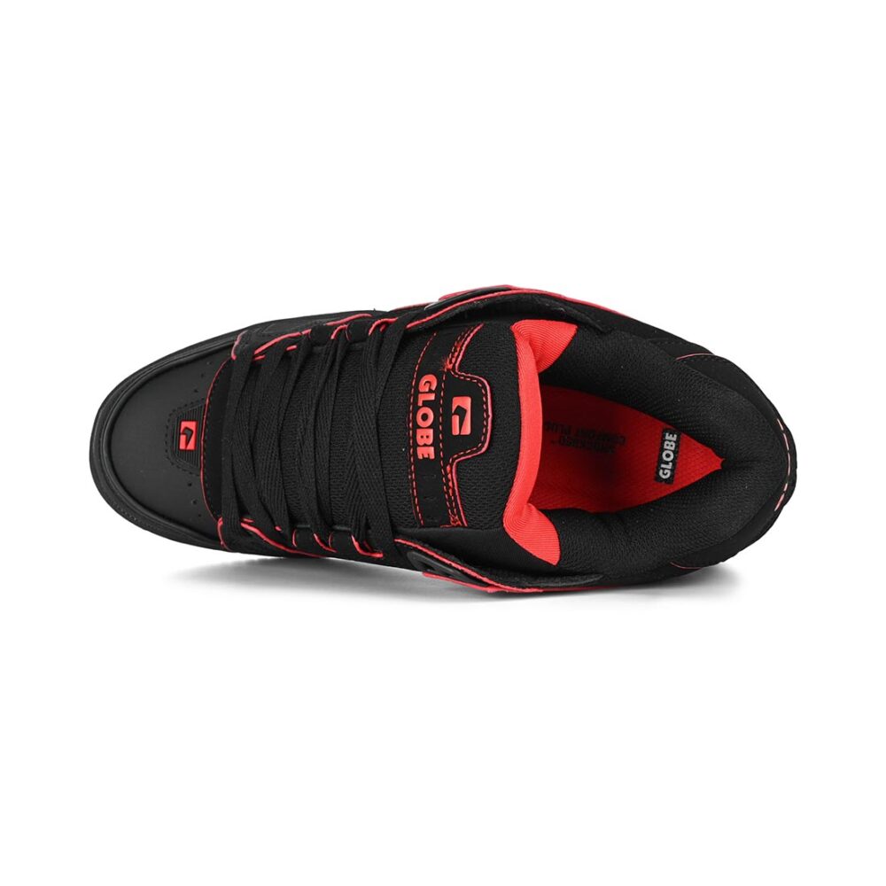 Globe Sabre Skate Shoes - Black/Red/Mosaic