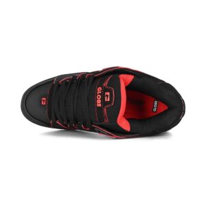 Globe Sabre Skate Shoes - Black/Red/Mosaic