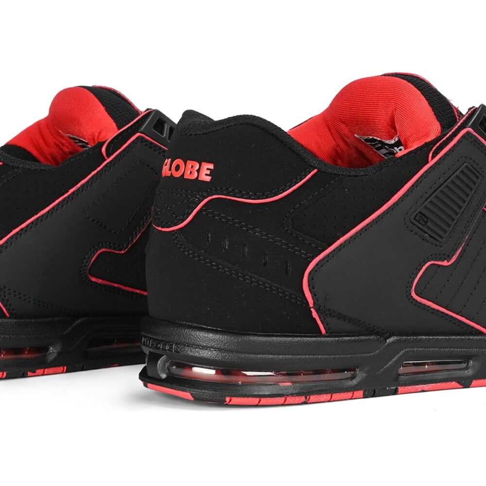 Globe Sabre Skate Shoes - Black/Red/Mosaic