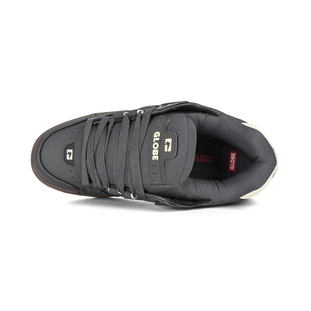 Globe Sabre Skate Shoes - Lead/Gum