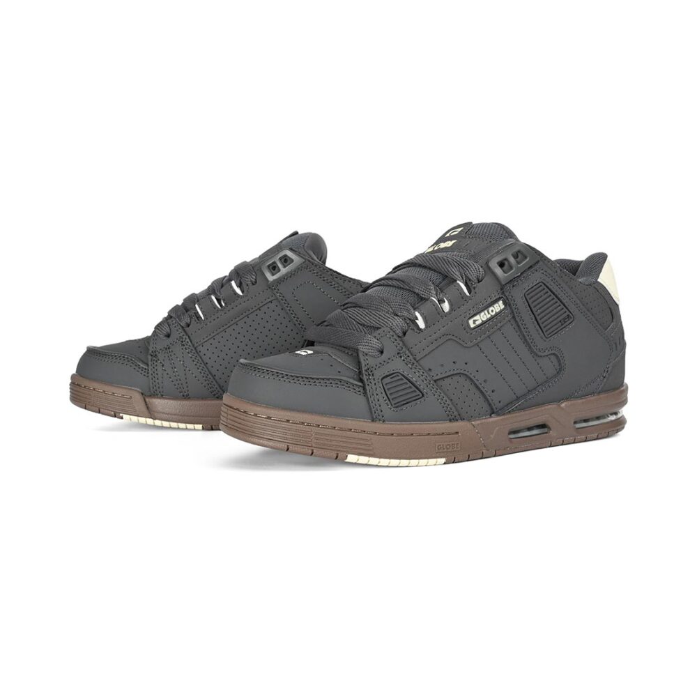 Globe Sabre Skate Shoes - Lead/Gum