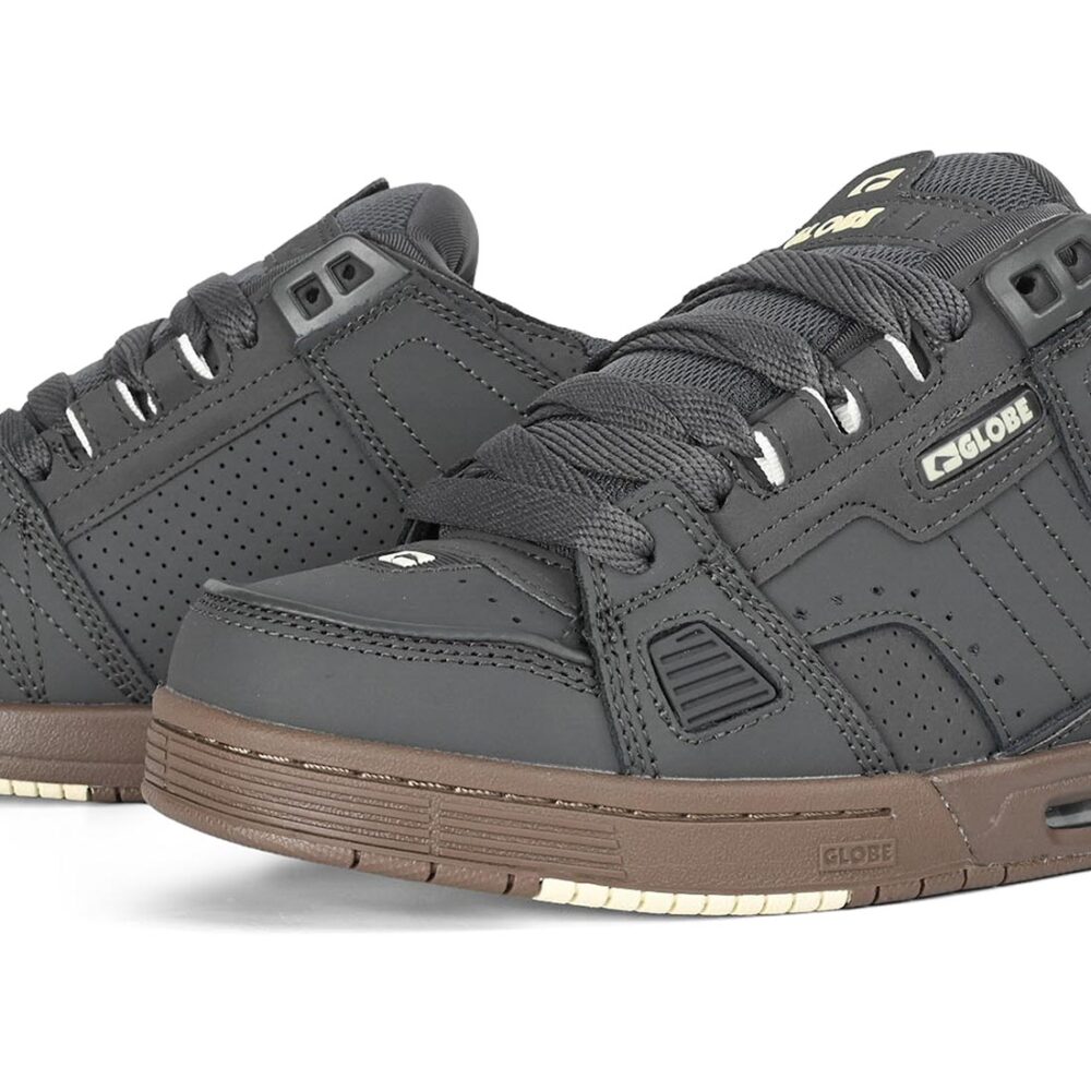 Globe Sabre Skate Shoes - Lead/Gum