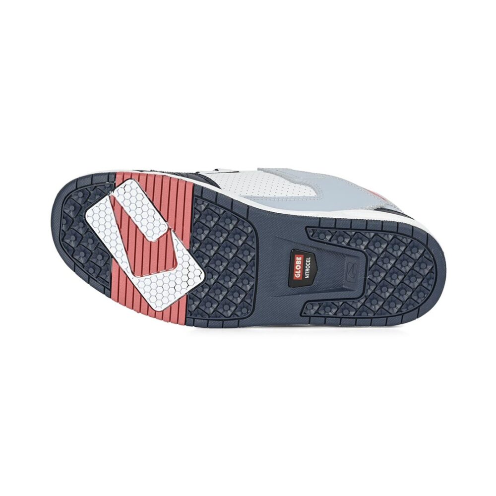 Globe Sabre Skate Shoes - Navy/Red