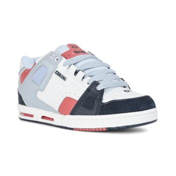 Globe Sabre Skate Shoes - Navy/Red