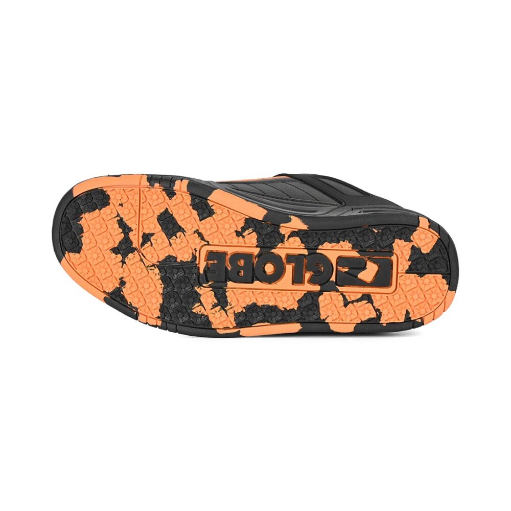Globe Tilt Skate Shoes - Black/Orange/Mosaic