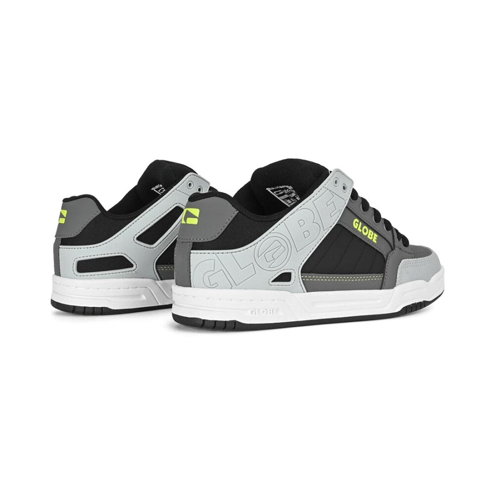 Globe Tilt Skate Shoes - Greyscale/Black
