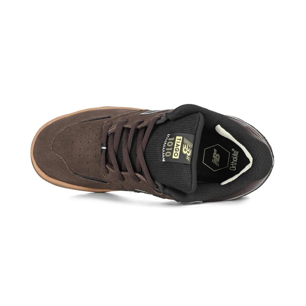 New Balance Numeric 1010 Tiago Lemos Skate Shoes - Brown/Black