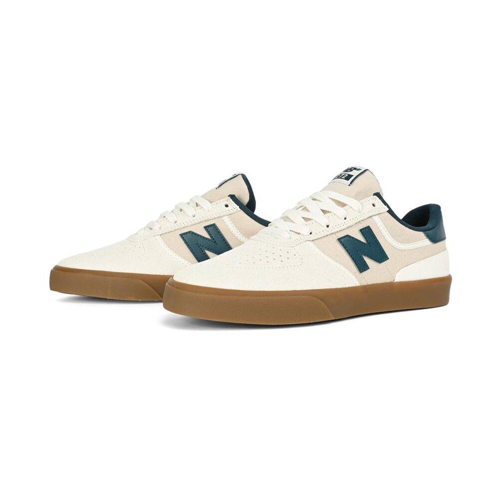 New Balance Numeric 272 Skate Shoes - Sea Salt/Deep Ocean
