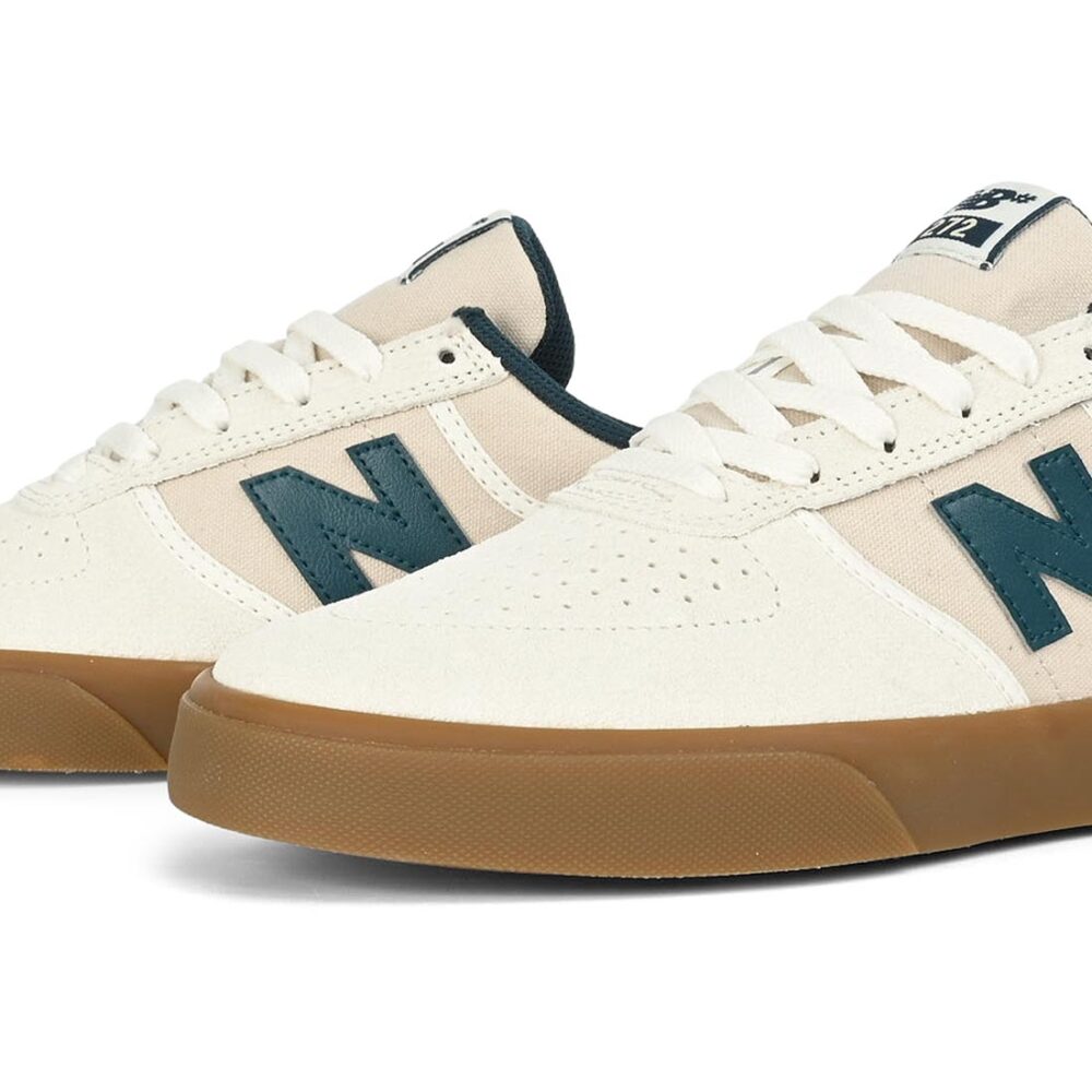 New Balance Numeric 272 Skate Shoes - Sea Salt/Deep Ocean