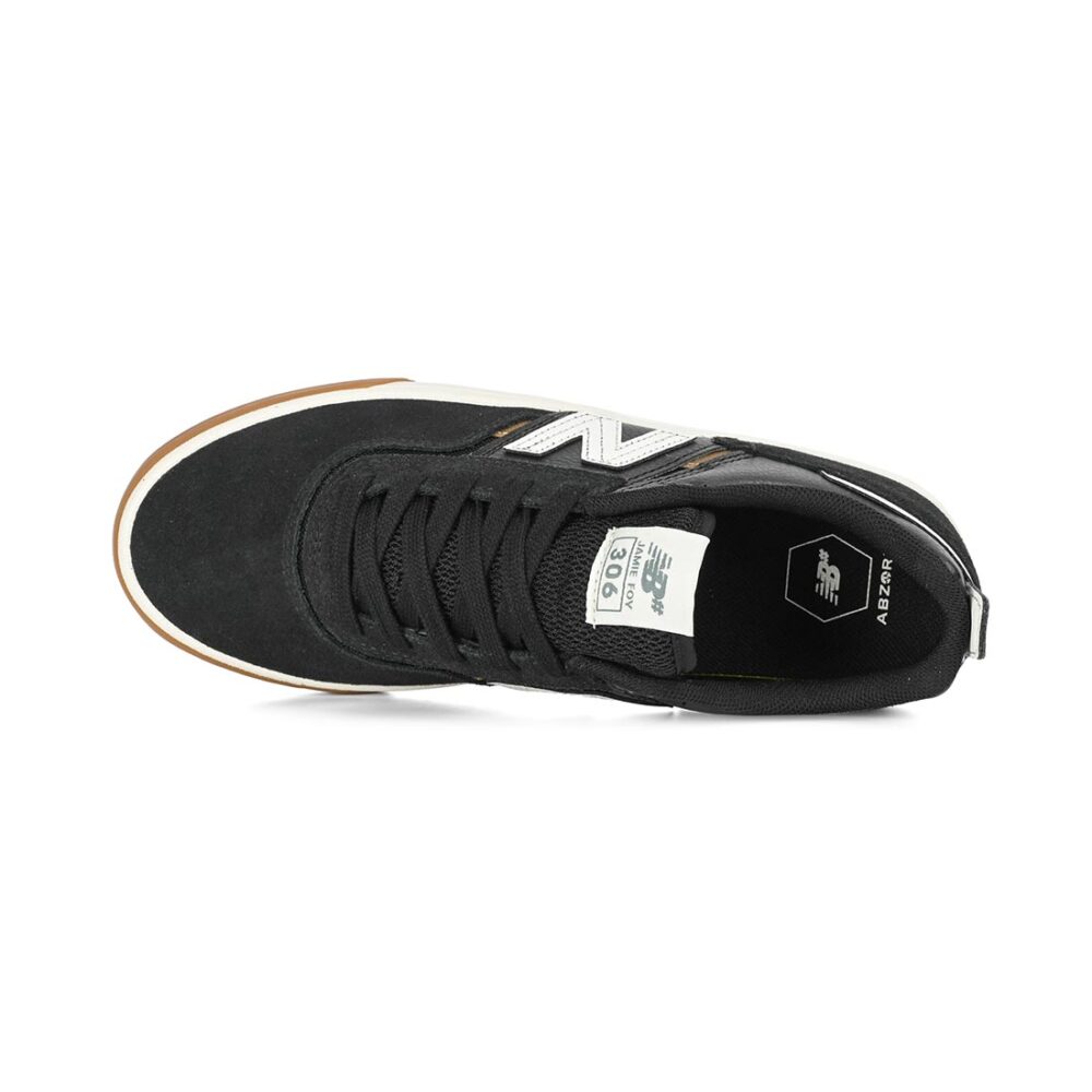 New Balance Numeric 306 Jamie Foy Skate Shoes - Black/Sea Salt
