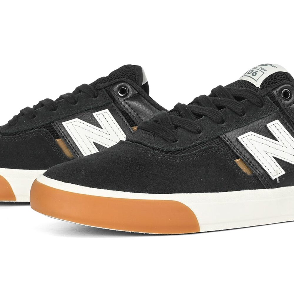 New Balance Numeric 306 Jamie Foy Skate Shoes - Black/Sea Salt
