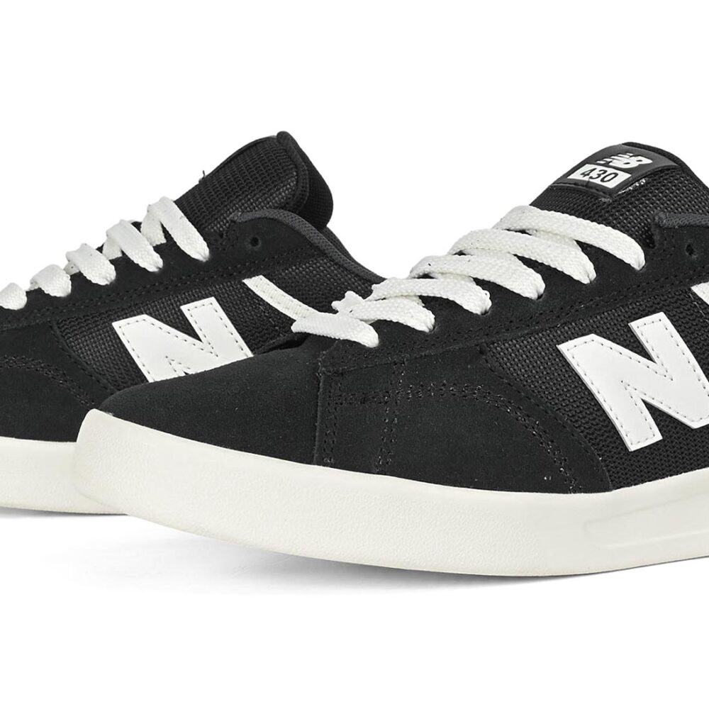 New Balance Numeric 430 Skate Shoes - Black/White