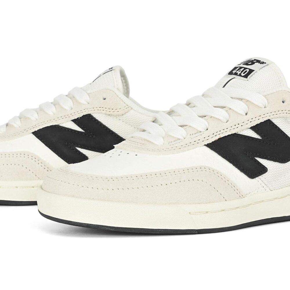 New Balance Numeric 440 V2 Skate Shoes - Sea Salt/Black