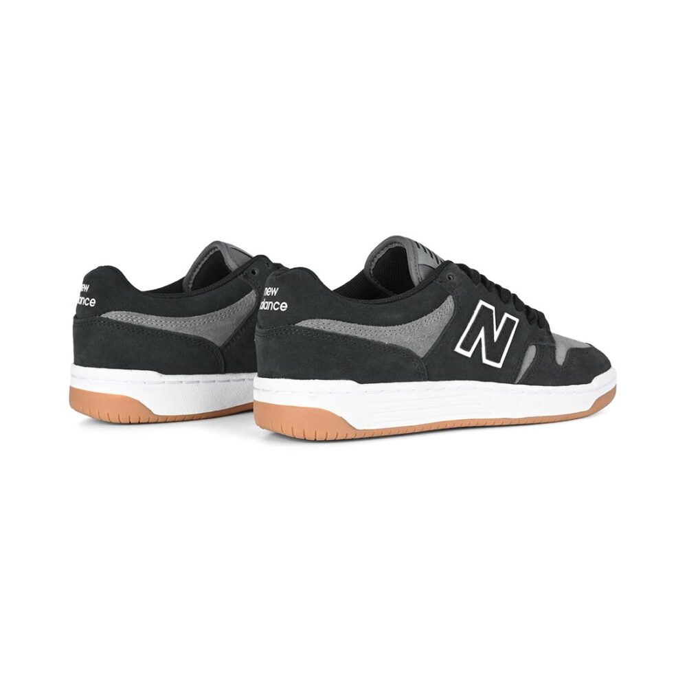 New Balance Numeric 480 Skate Shoes - Black/Grey