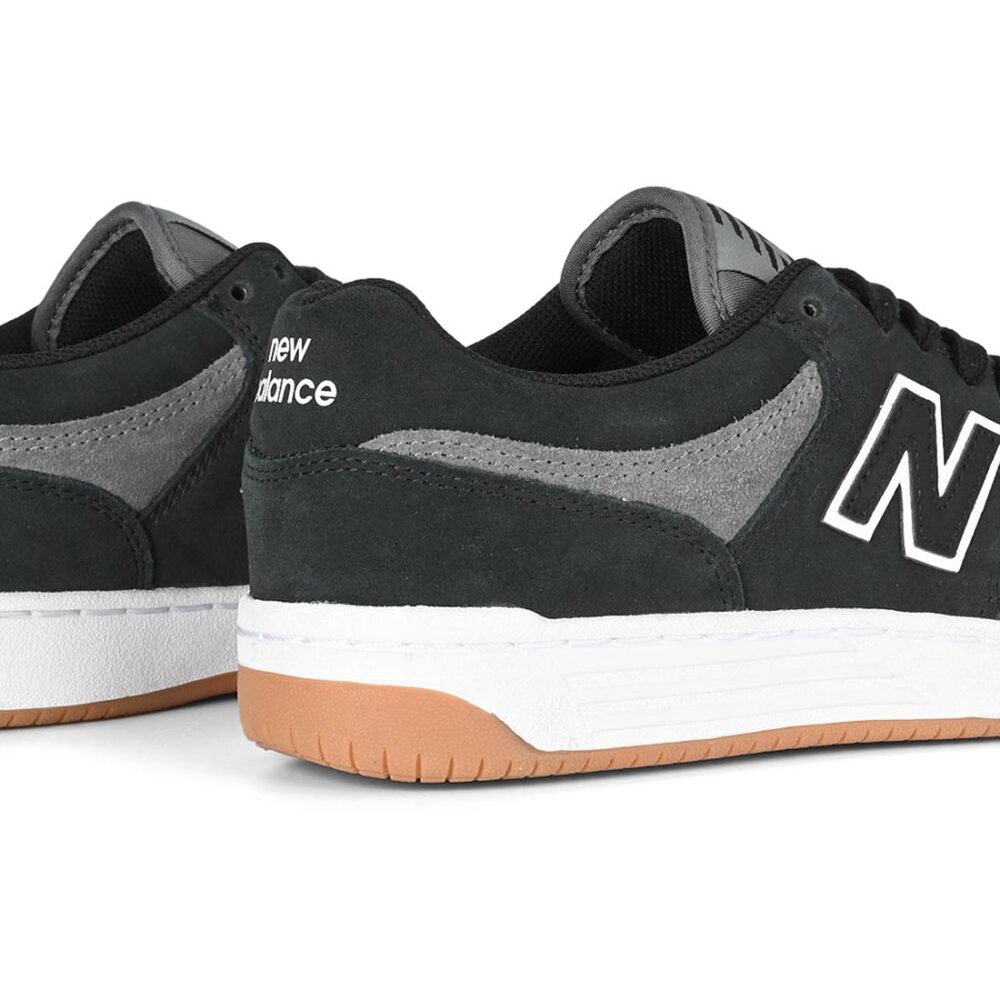 New Balance Numeric 480 Skate Shoes - Black/Grey
