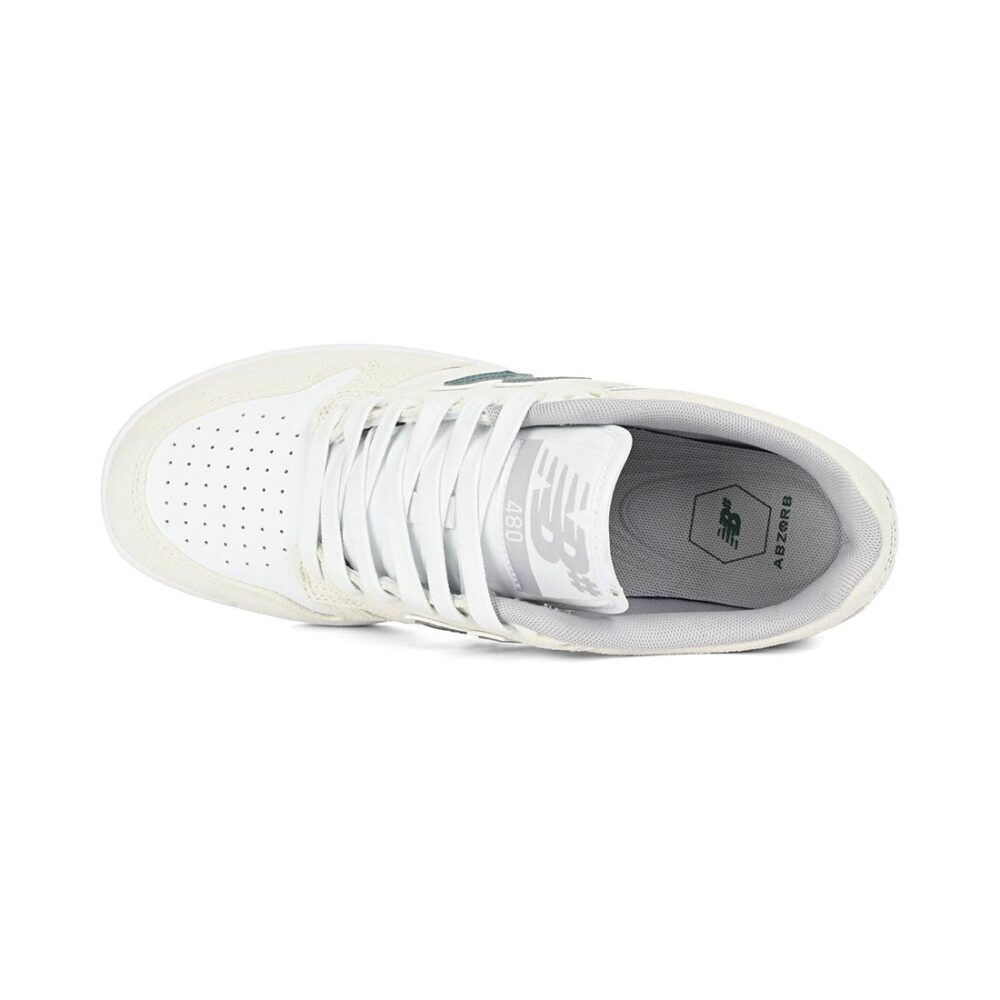 New Balance Numeric 480 Skate Shoes - Sea Salt/Vintage Teal