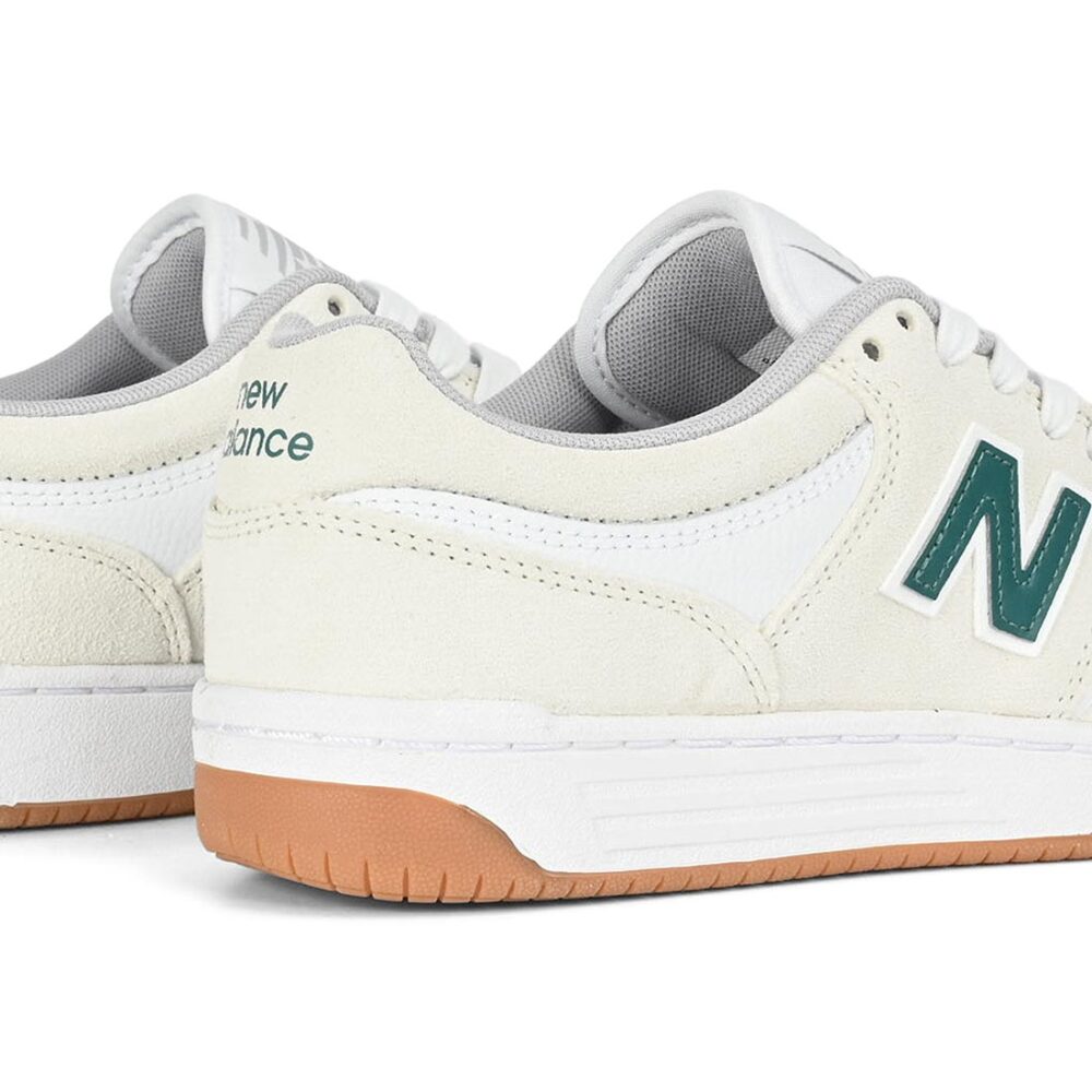 New Balance Numeric 480 Skate Shoes - Sea Salt/Vintage Teal