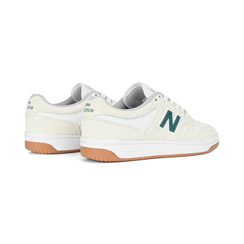 New Balance Numeric 480 Skate Shoes - Sea Salt/Vintage Teal